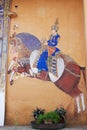 Rajasthani traditional style wall painting